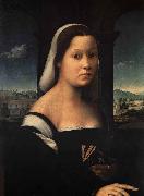 Ridolfo Ghirlandaio Portrait of a Woman oil painting on canvas